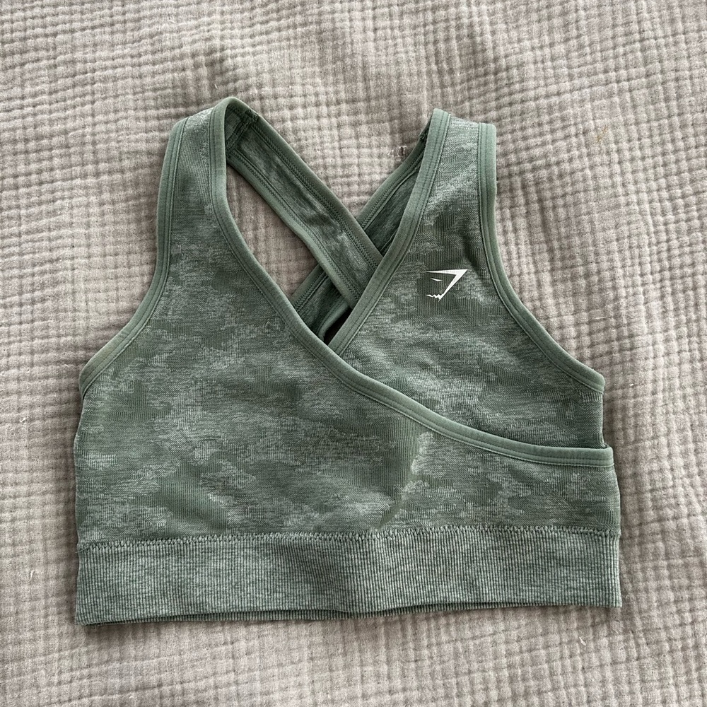 Gymshark Camo sports bra